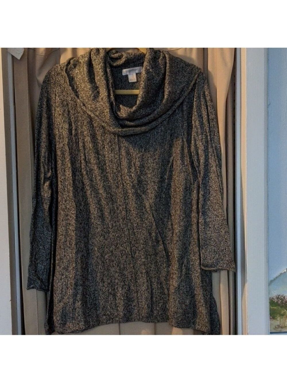 Motherhood Maternity XL Gray Cowl Neck Sweater